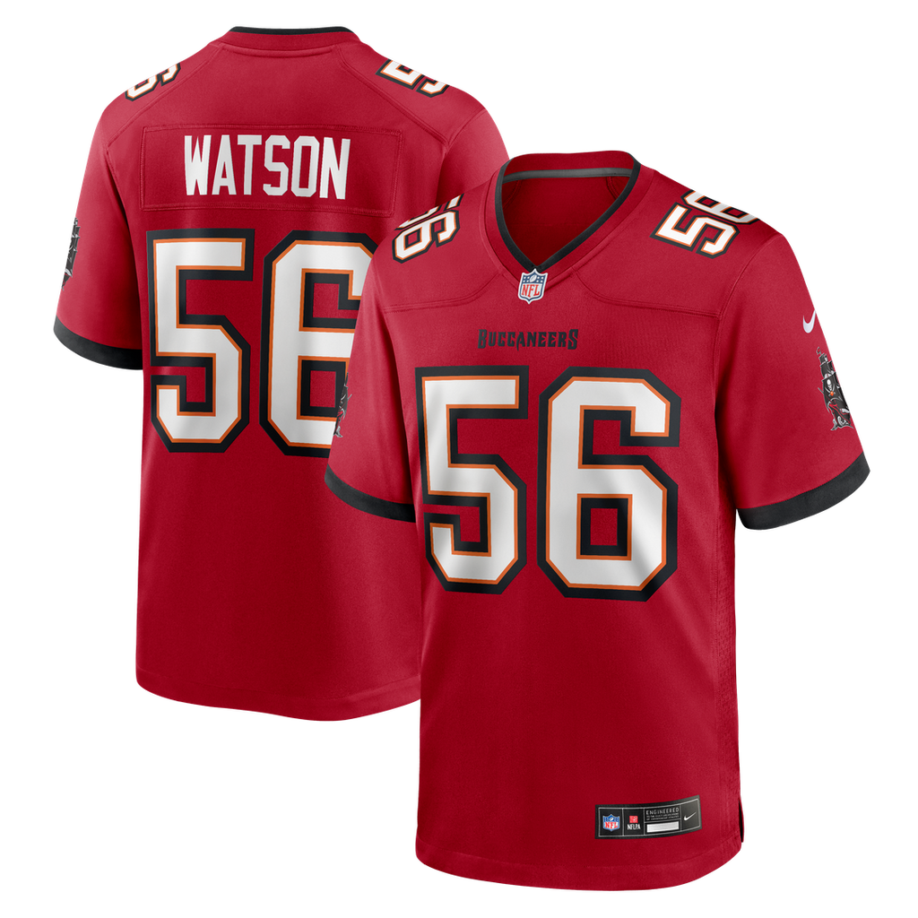 Tampa Bay Buccaneers Desmond Watson Nike Red Game Jersey