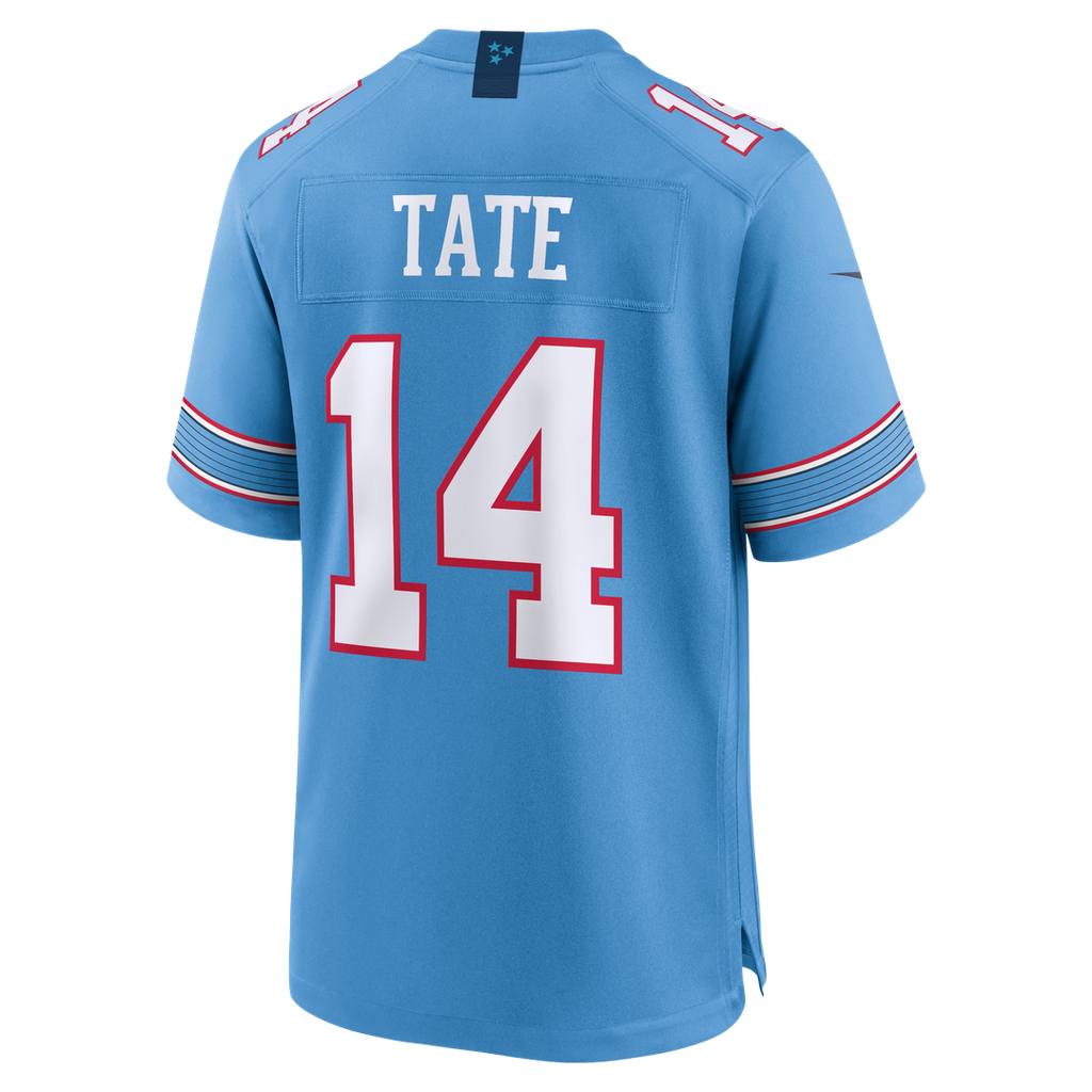 Tennessee Titans Carnell Tate Nike Light Blue Game Jersey