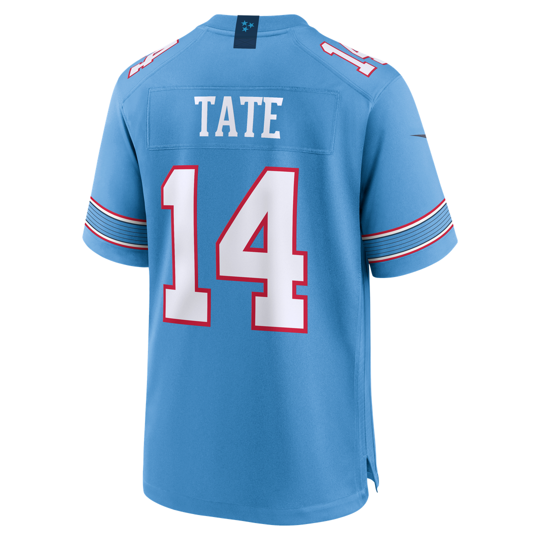 Tennessee Titans Carnell Tate Nike Light Blue Game Jersey