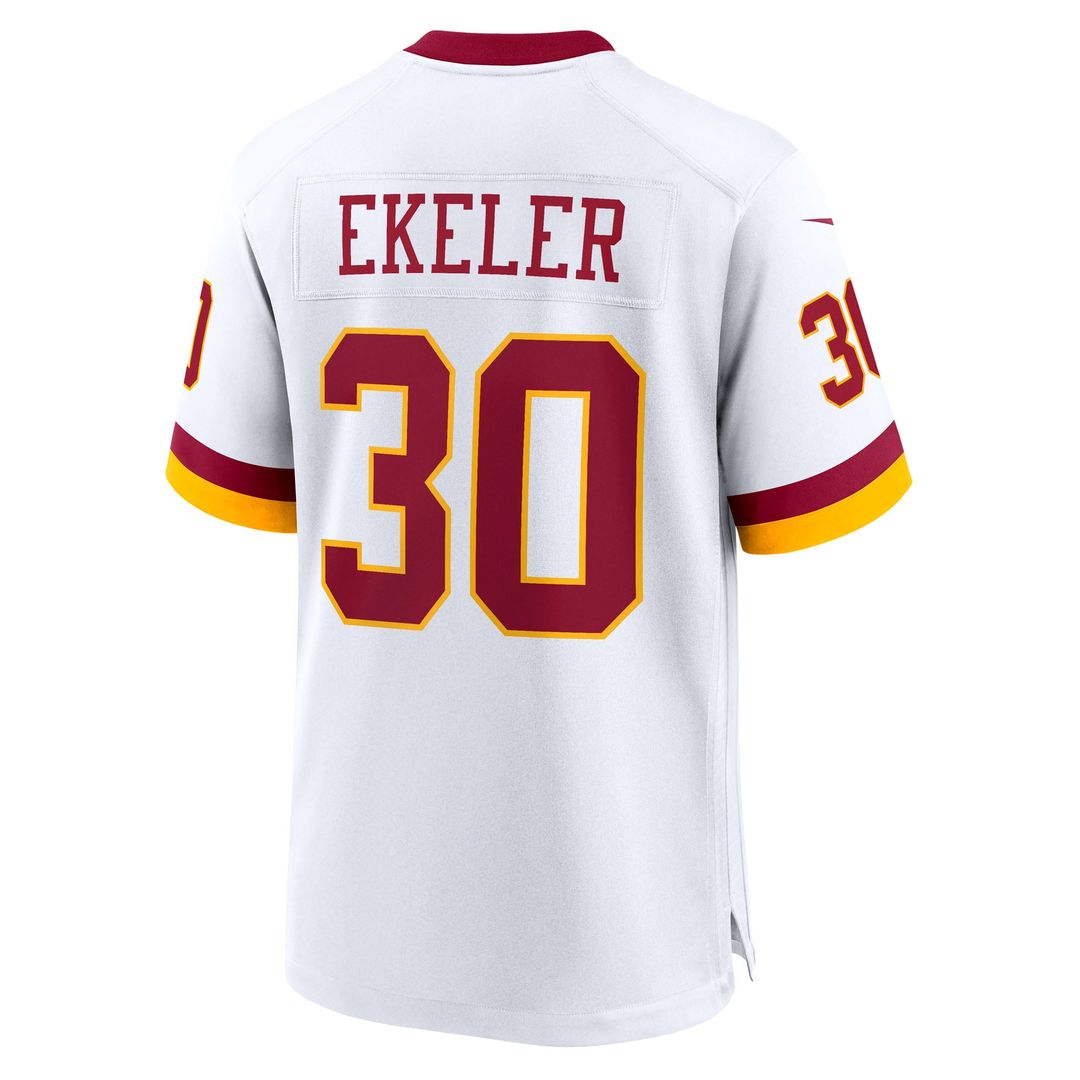 Washington Commanders Austin Ekeler Nike Burgundy Game Jersey