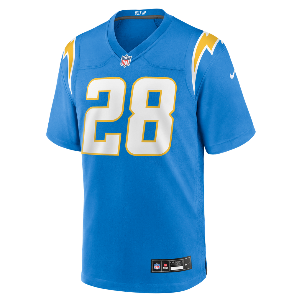 Los Angeles Chargers Hassan Haskins Nike Powder Blue Game Jersey