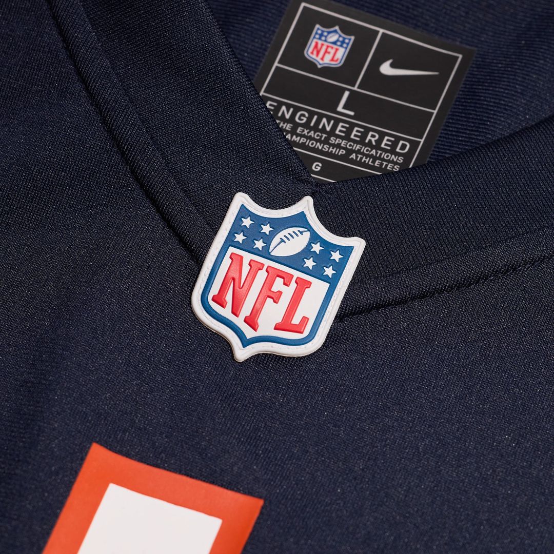 Chicago Bears Keenan Allen Nike Navy Game Jersey