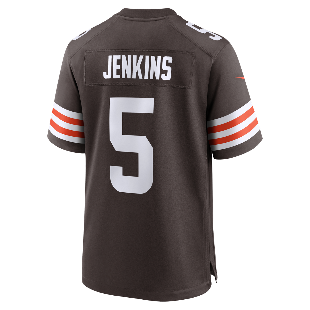 Cleveland Browns Rayshawn Jenkins Nike Brown Game Jersey