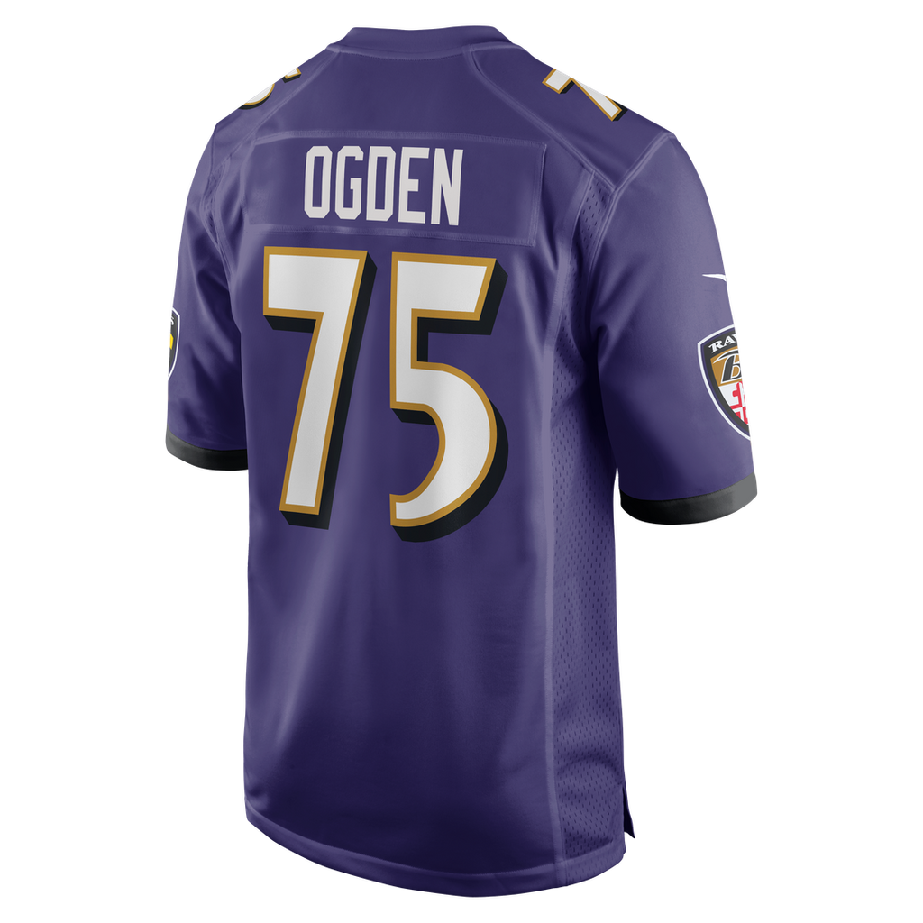 Baltimore Ravens Jonathan Ogden Nike Purple Retired Player Game Jersey