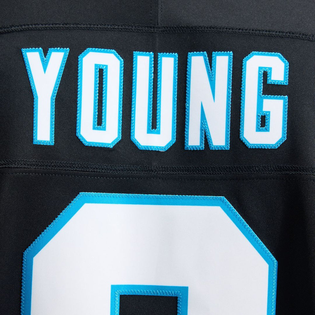 Carolina Panthers Bryce Young Nike Blue Alternate Vapor FUSE Stitched Limited Jersey