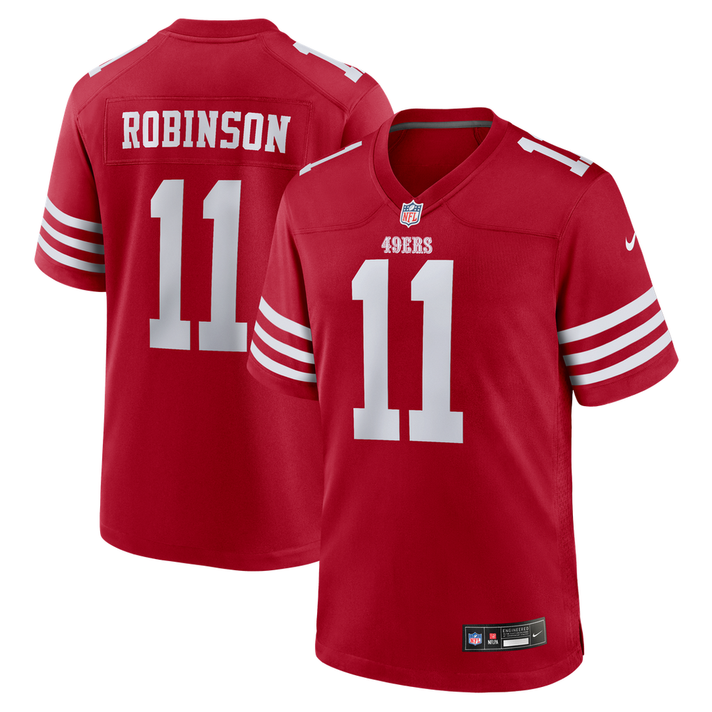 San Francisco 49ers Demarcus Robinson Nike Scarlet Game Jersey
