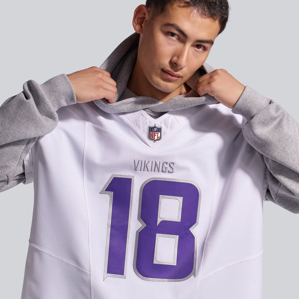 Minnesota Vikings Justin Jefferson Nike White Alternate Vapor FUSE Elite Player Jersey