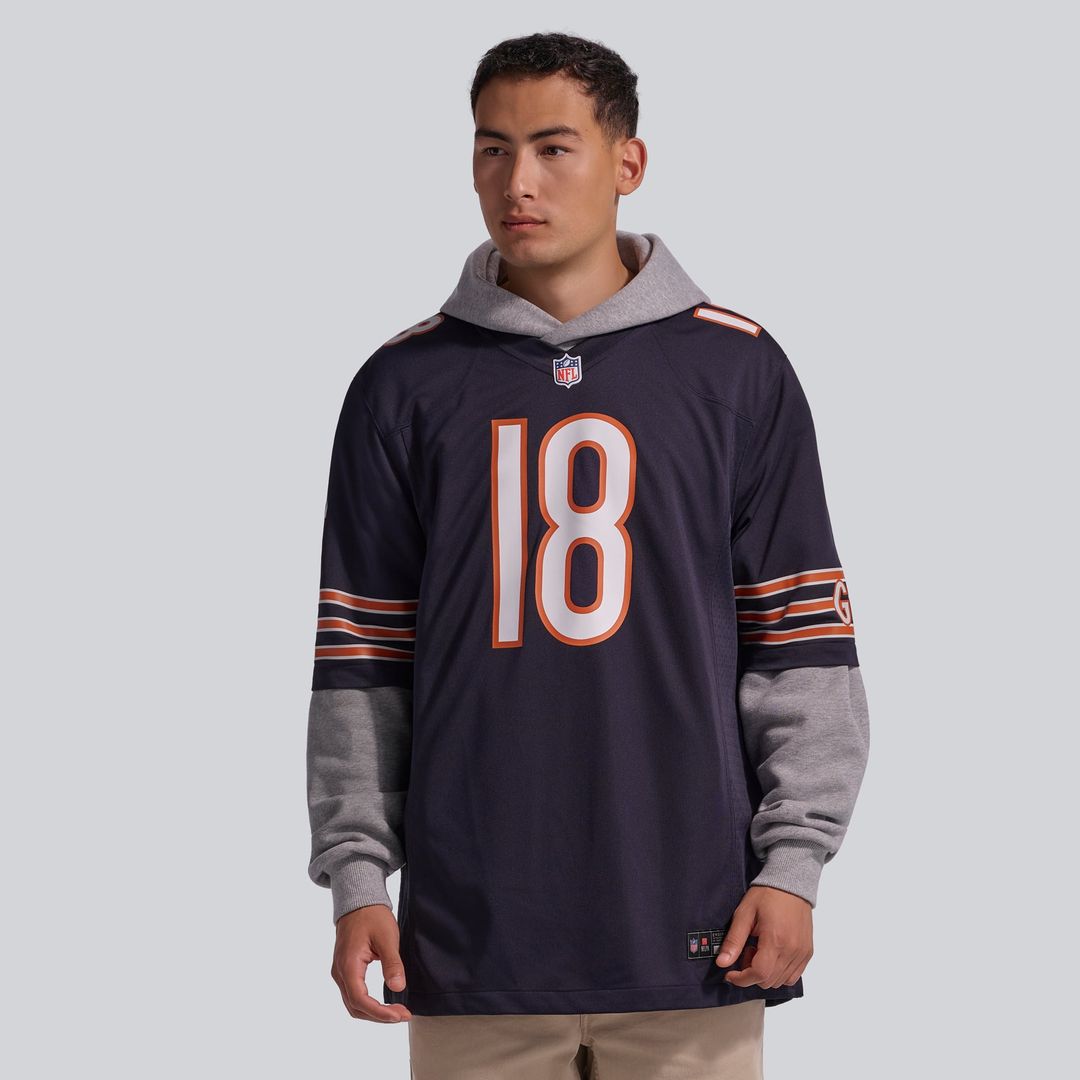 Chicago Bears Caleb Williams Nike Orange Alternate Game Jersey