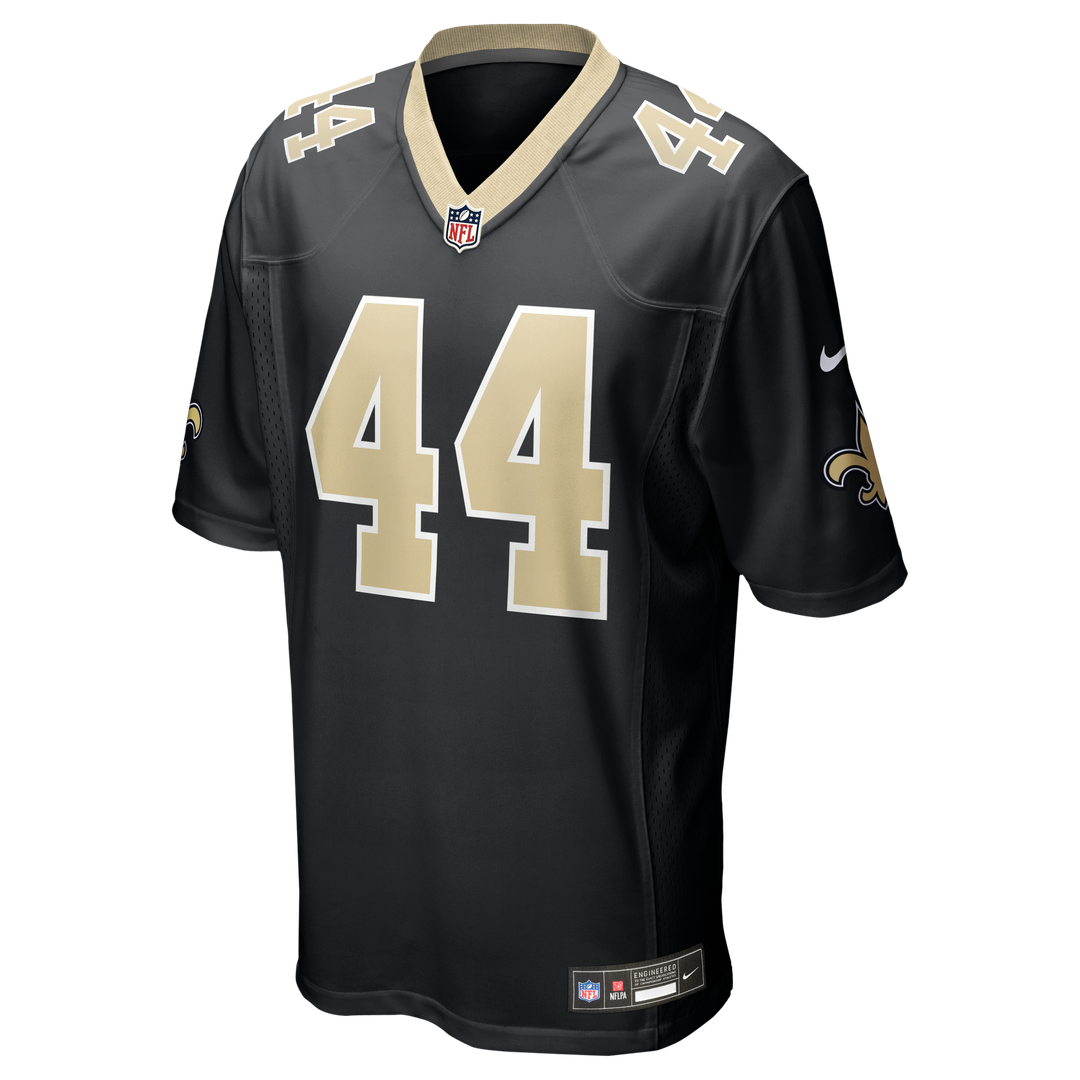 New Orleans Saints Isaiah Stalbird Nike Black Game Jersey