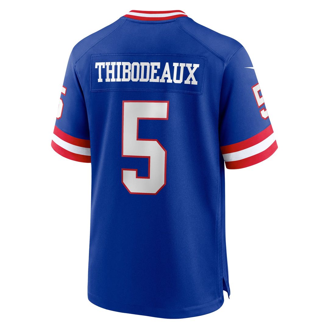 New York Giants Kayvon Thibodeaux Nike Royal Classic Game Jersey