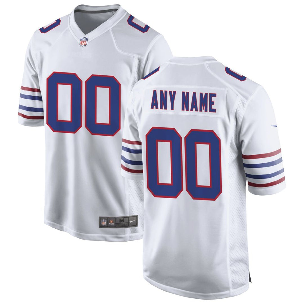 Buffalo Bills Nike White Alternate Custom Jersey