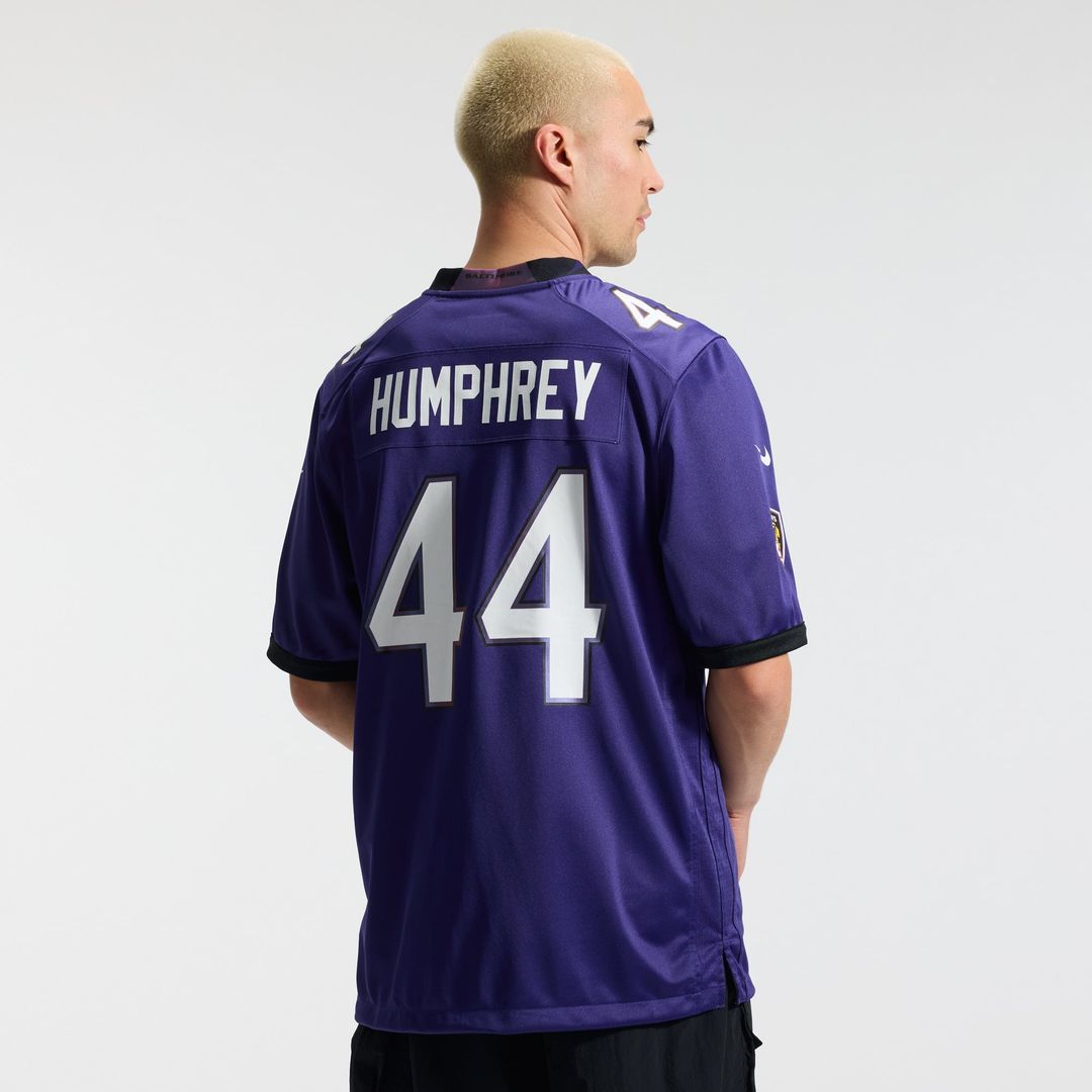 Baltimore Ravens Marlon Humphrey Nike Purple Game Jersey