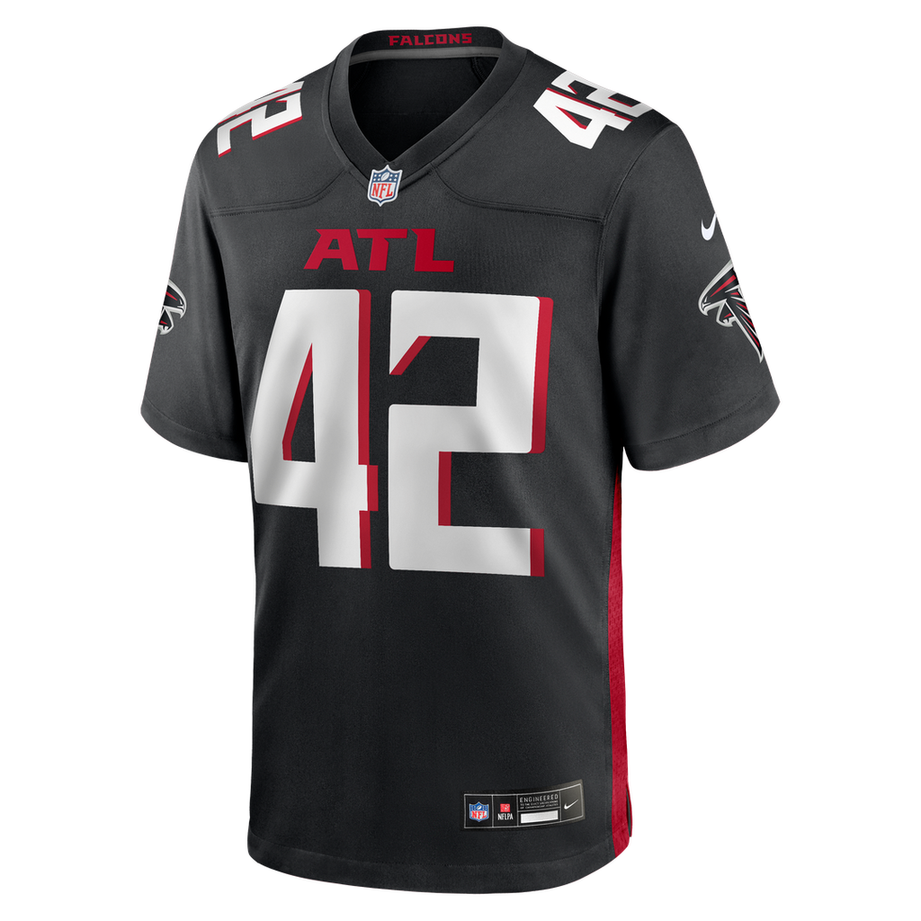 Atlanta Falcons Josh Woods Nike Black Game Jersey