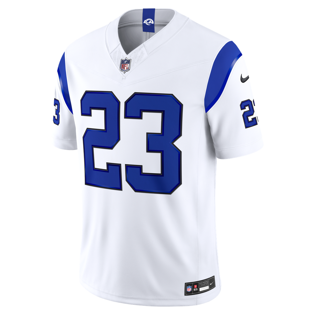 Los Angeles Rams Kyren Williams Nike Fearsome White Vapor FUSE Stitched Limited Jersey