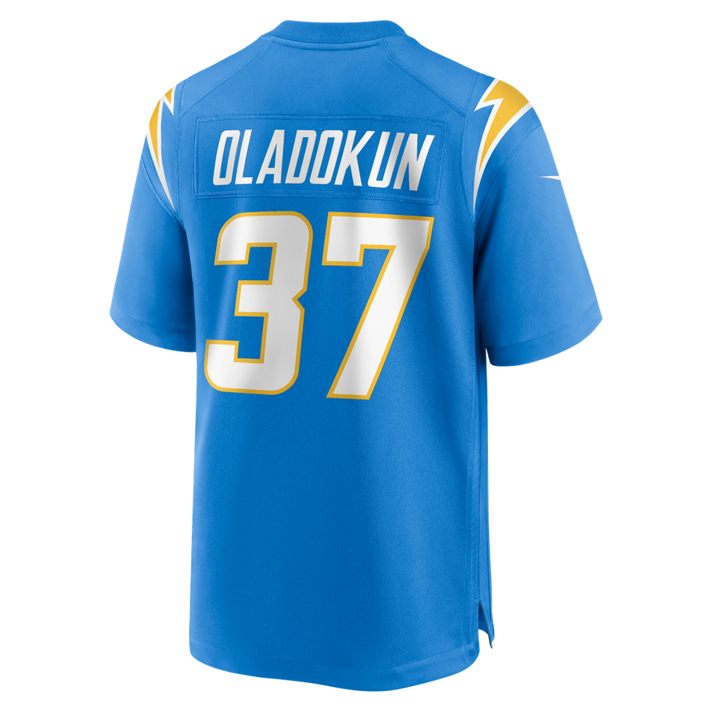 Los Angeles Chargers Jordan Oladokun Nike Powder Blue Game Jersey