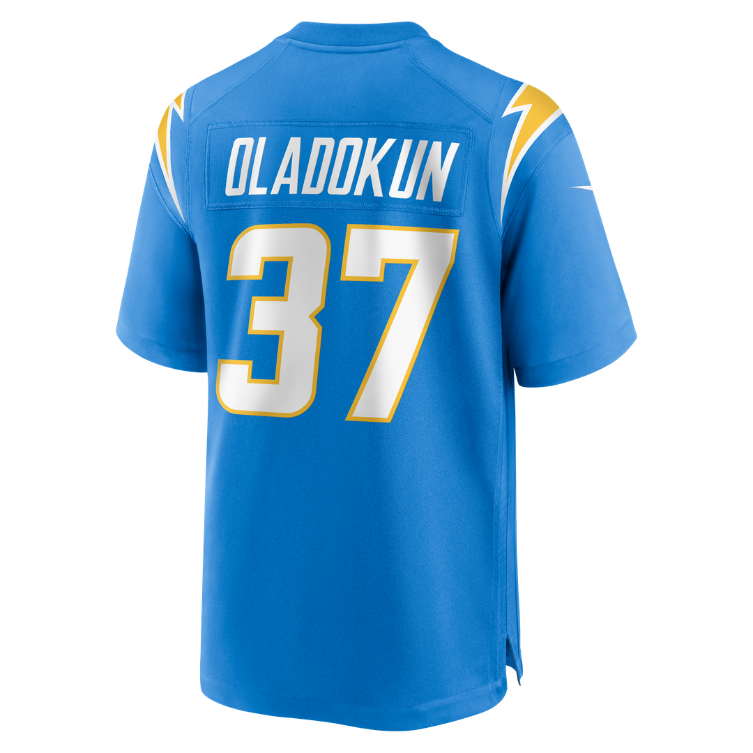 Los Angeles Chargers Jordan Oladokun Nike Powder Blue Game Jersey