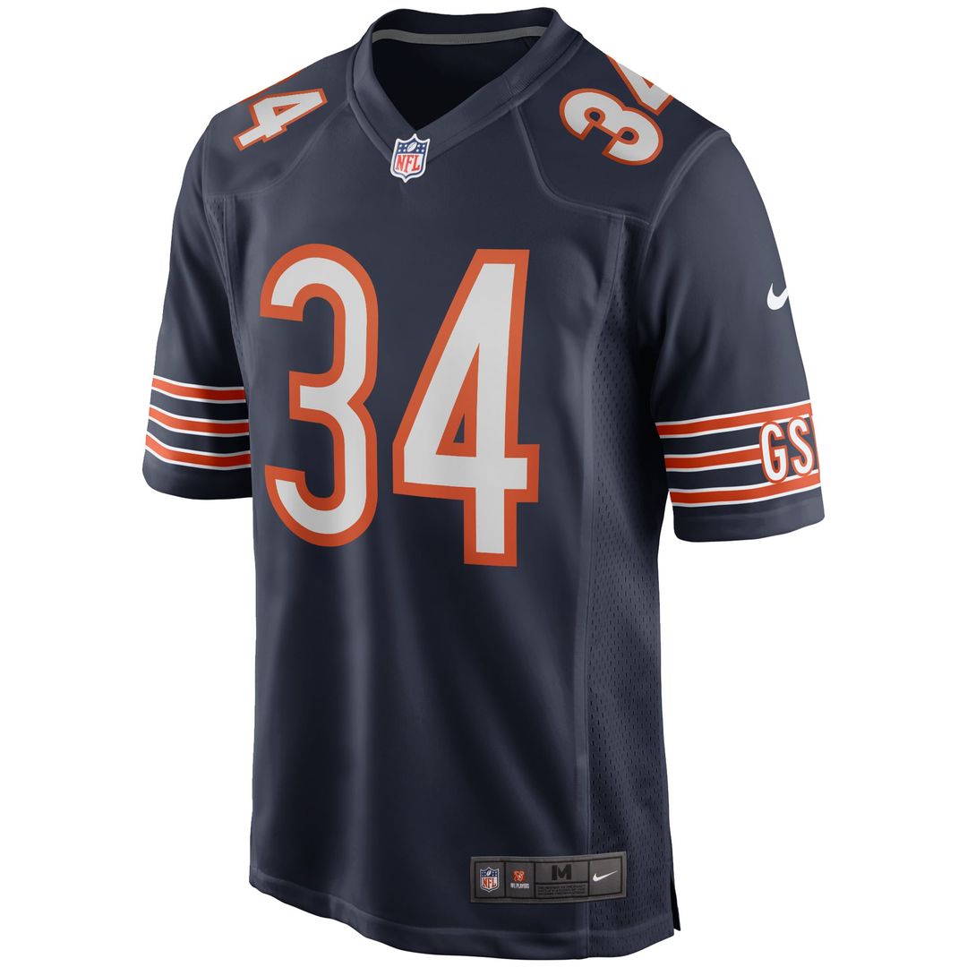Chicago Bears Walter Payton Nike Navy Retired Player Game Jersey
