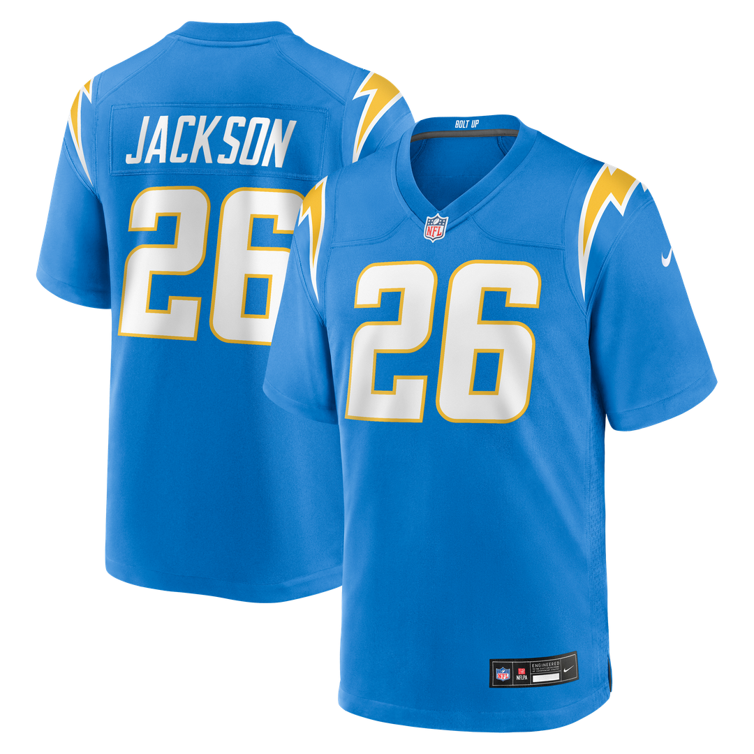 Los Angeles Chargers Donte Jackson Nike Powder Blue Game Jersey