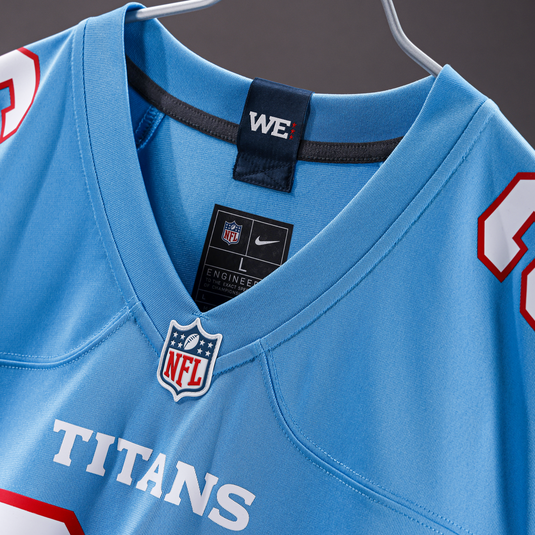 Tennessee Titans John Franklin - Myers Nike Light Blue Game Jersey