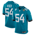 Jacksonville Jaguars Jack Kiser Nike Teal Game Jersey