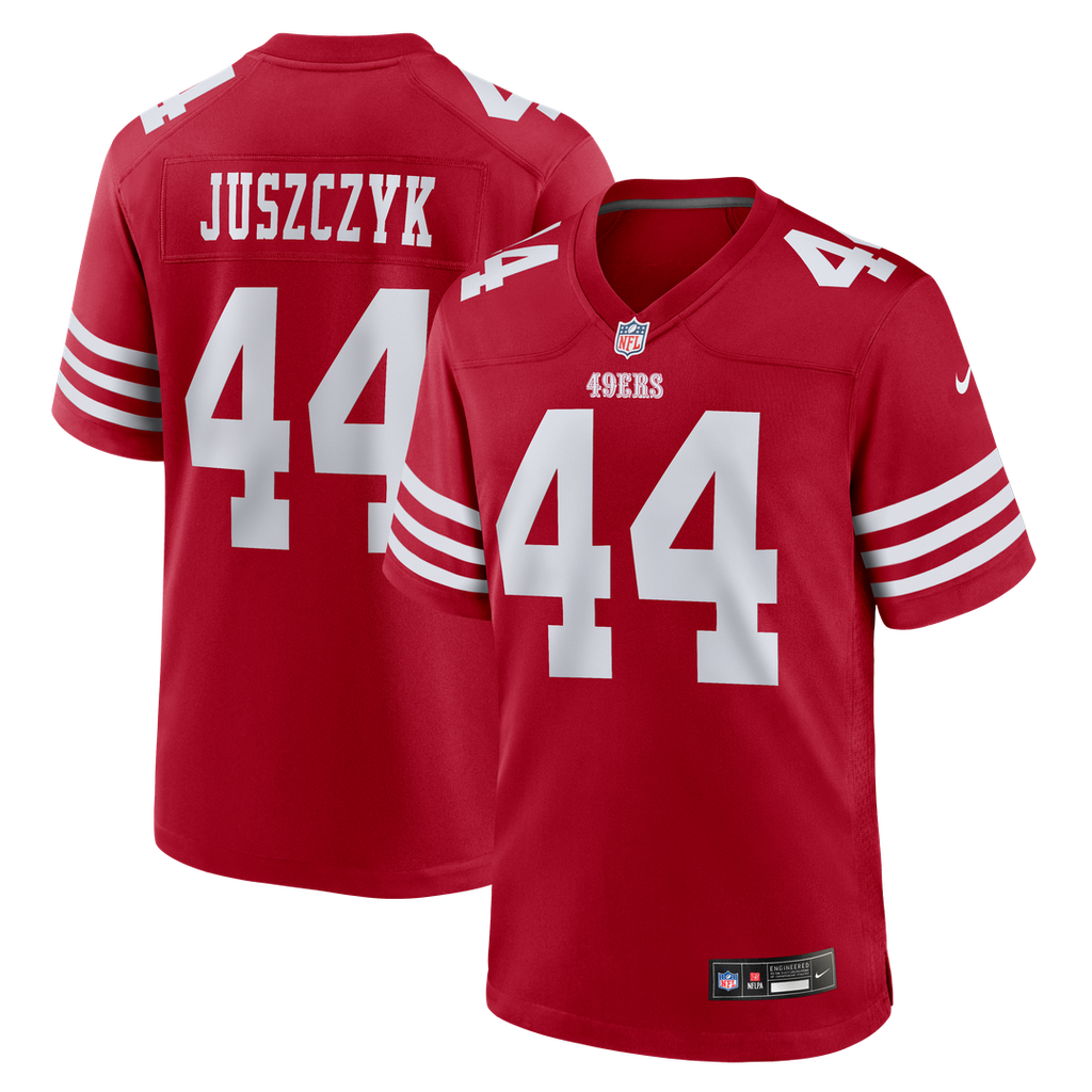 San Francisco 49ers Kyle Juszczyk Nike Scarlet Game Jersey