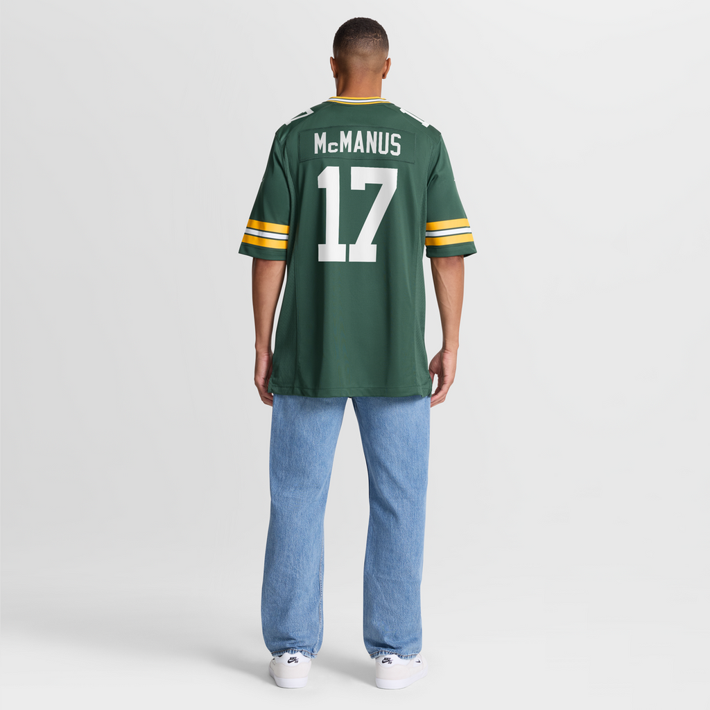 Green Bay Packers Brandon McManus Nike Green Game Jersey
