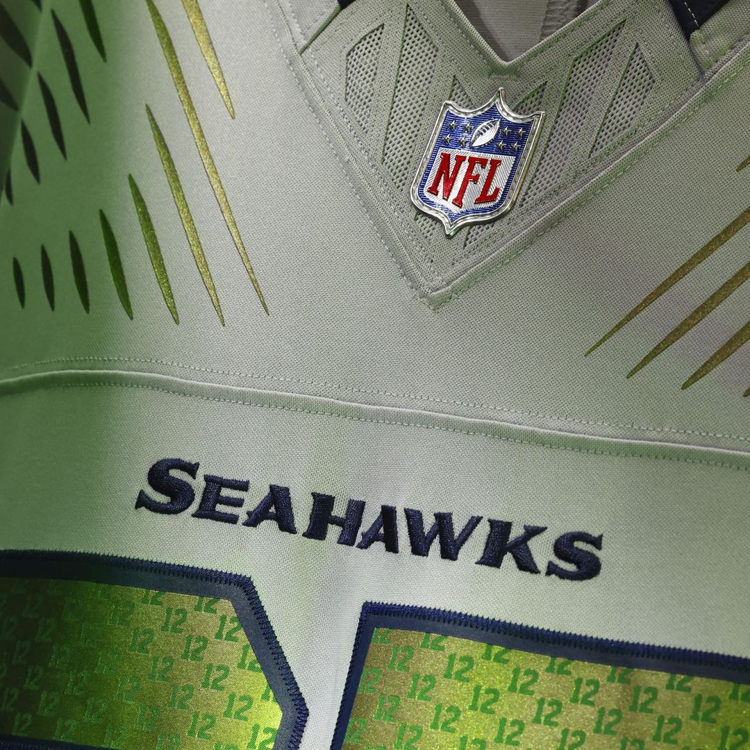 Seattle Seahawks Jaxon Smith - Njigba Nike Gray Rivalries Collection Stitched Limited Jersey