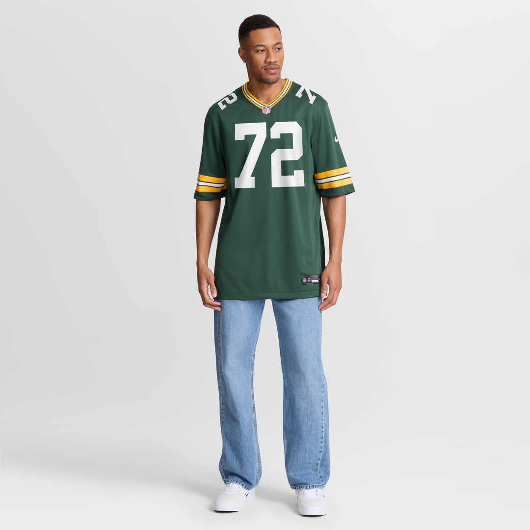 Green Bay Packers Brant Banks Nike Green Game Jersey