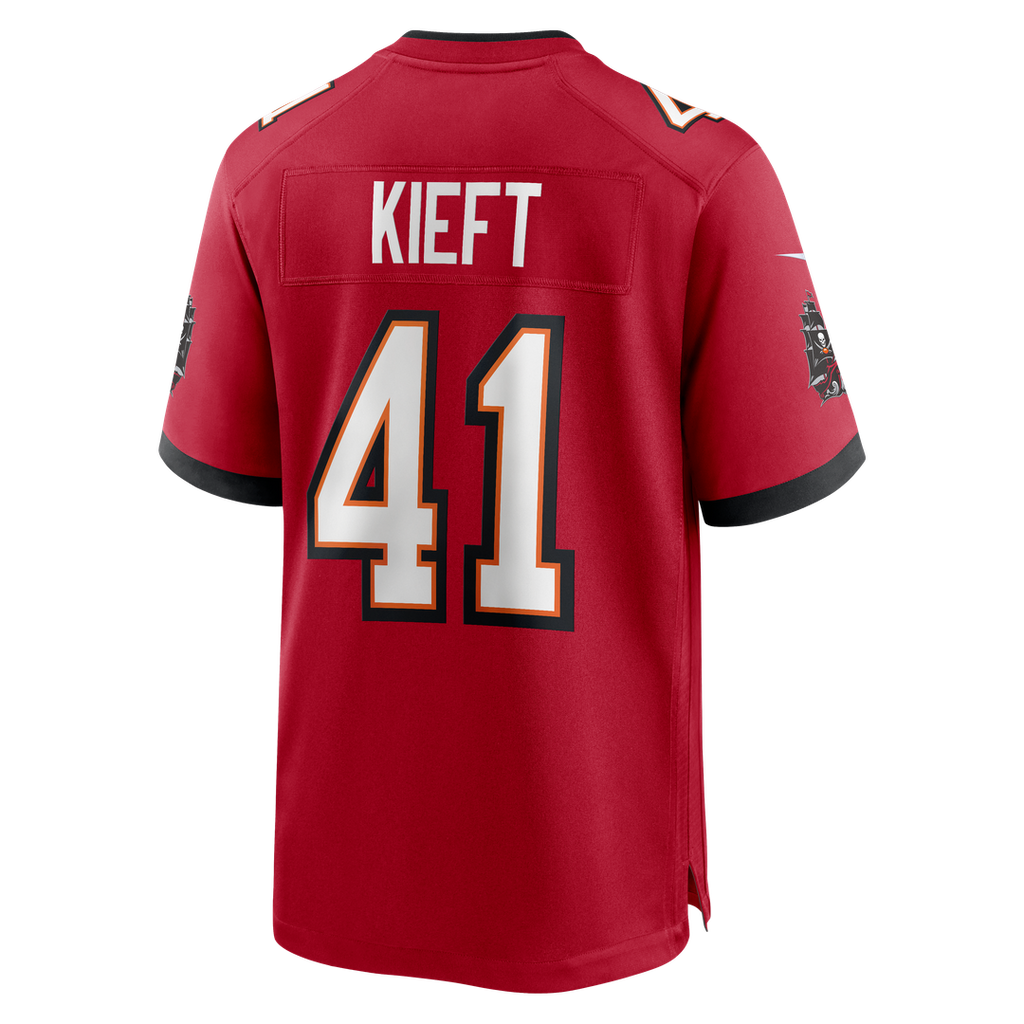 Tampa Bay Buccaneers Ko Kieft Nike Red Game Jersey