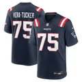 New England Patriots Alijah Vera - Tucker Nike Navy Game Jersey