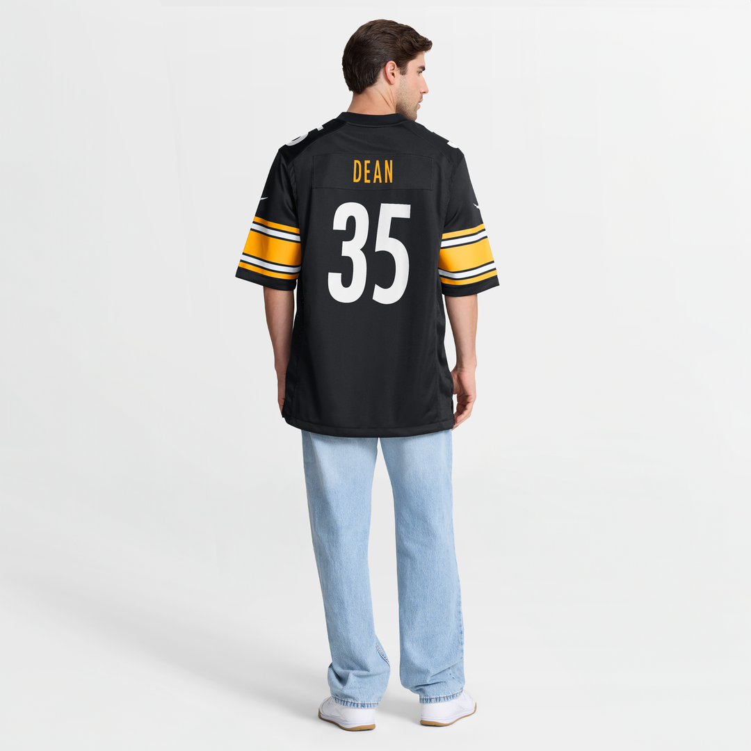 Pittsburgh Steelers Jamel Dean Nike Black Game Jersey