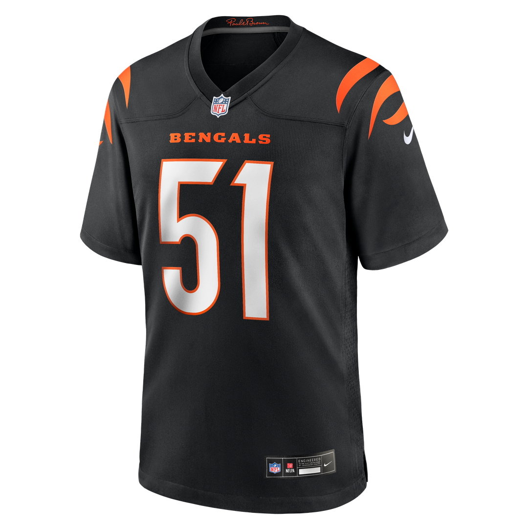 Cincinnati Bengals Isaiah Foskey Nike Black Game Jersey