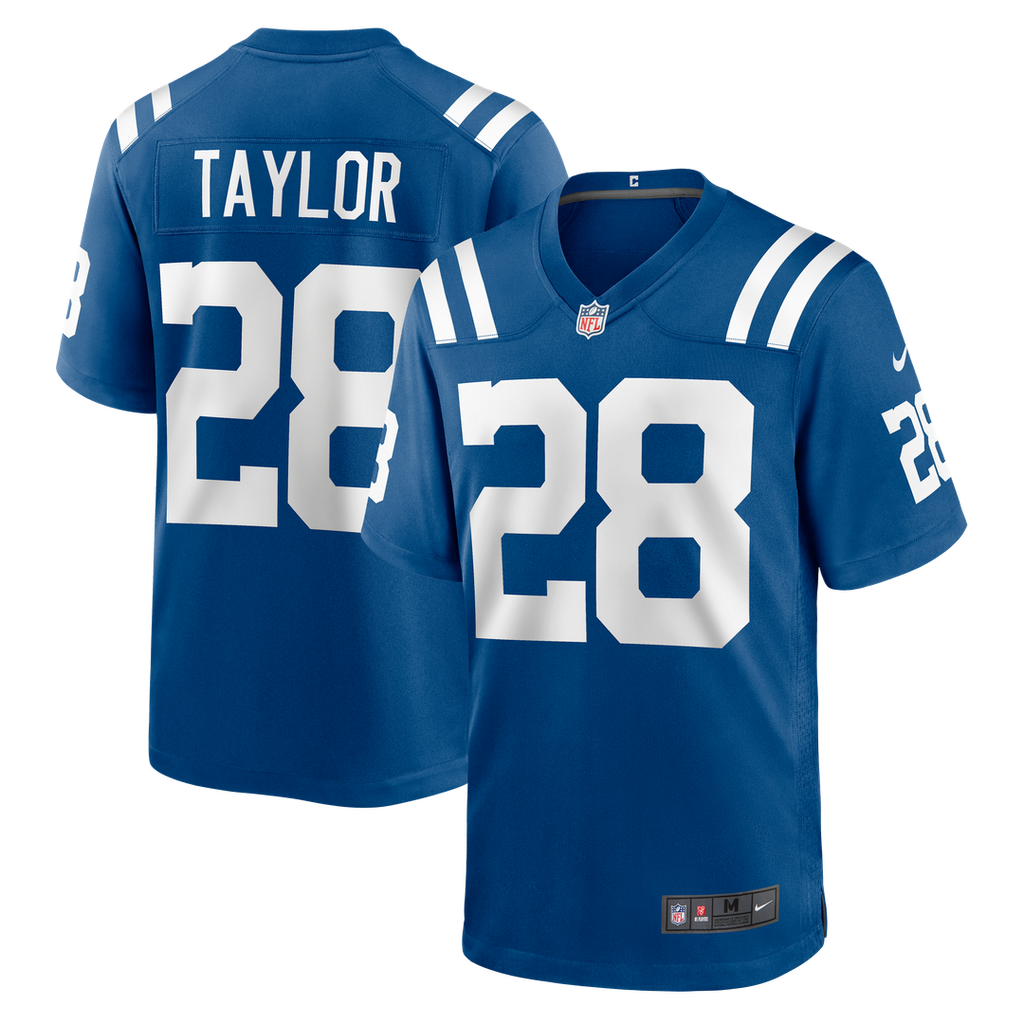 Indianapolis Colts Jonathan Taylor Nike Royal Game Jersey