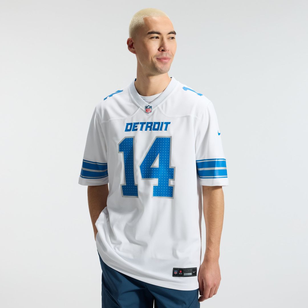 Detroit Lions Amon - Ra St. Brown Nike Blue Game Jersey