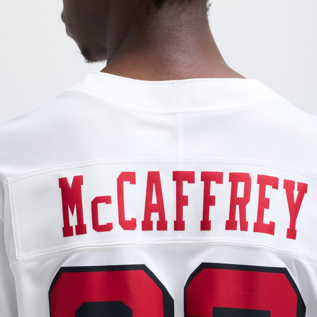 San Francisco 49ers Christian McCaffrey Nike Scarlet Vapor FUSE Limited Jersey