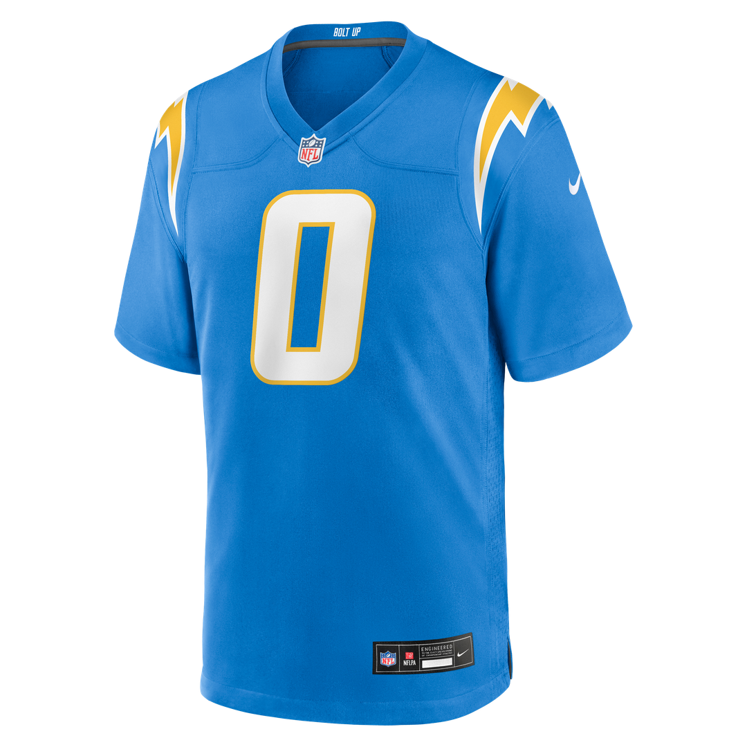 Los Angeles Chargers Daiyan Henley Nike Powder Blue Game Jersey