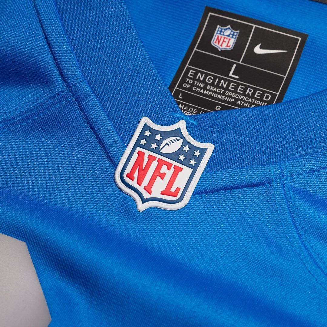 Detroit Lions Brian Branch Nike Blue Alternate Game Jersey