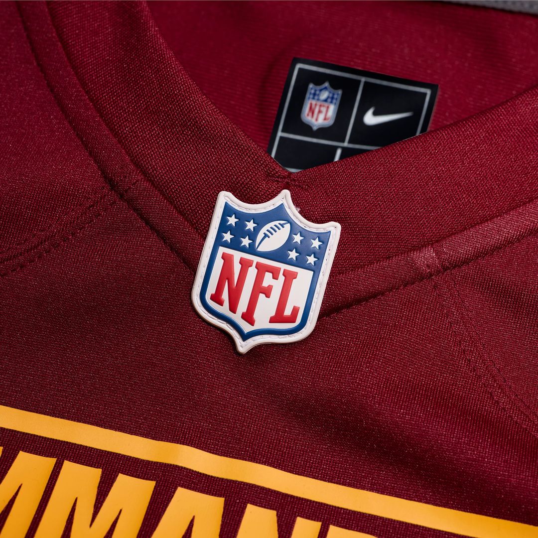Washington Commanders Deatrich Wise Jr. Nike Burgundy Game Jersey
