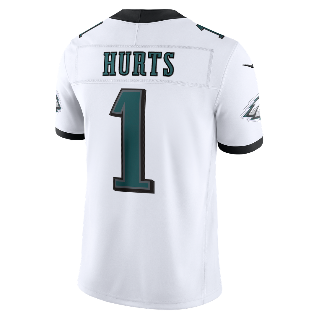 Philadelphia Eagles Jalen Hurts Nike White Vapor FUSE Stitched Limited Jersey