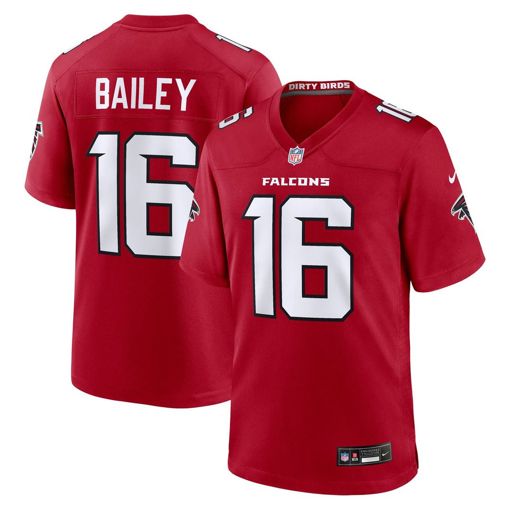 Atlanta Falcons Jake Bailey Nike Red Game Jersey