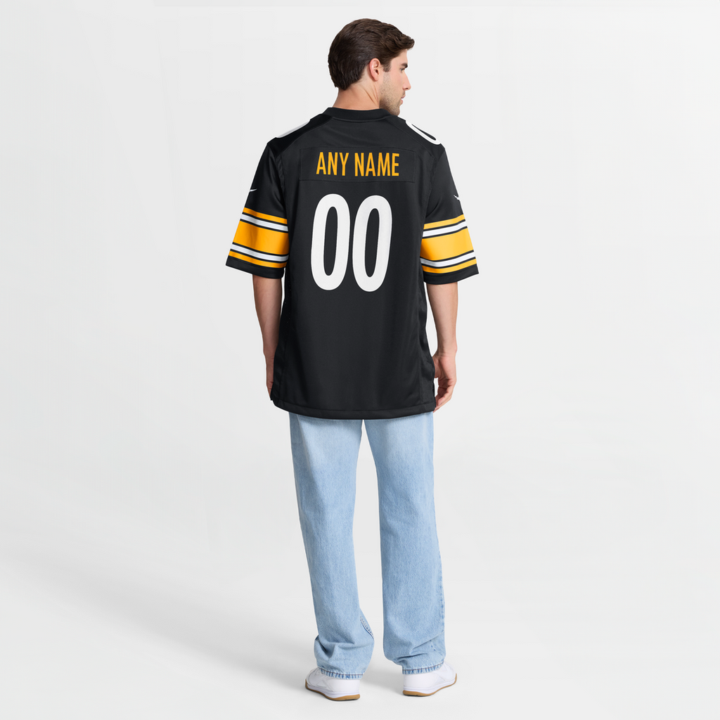 Pittsburgh Steelers Nike Gold Alternate 1933 Throwback Game Custom Jersey