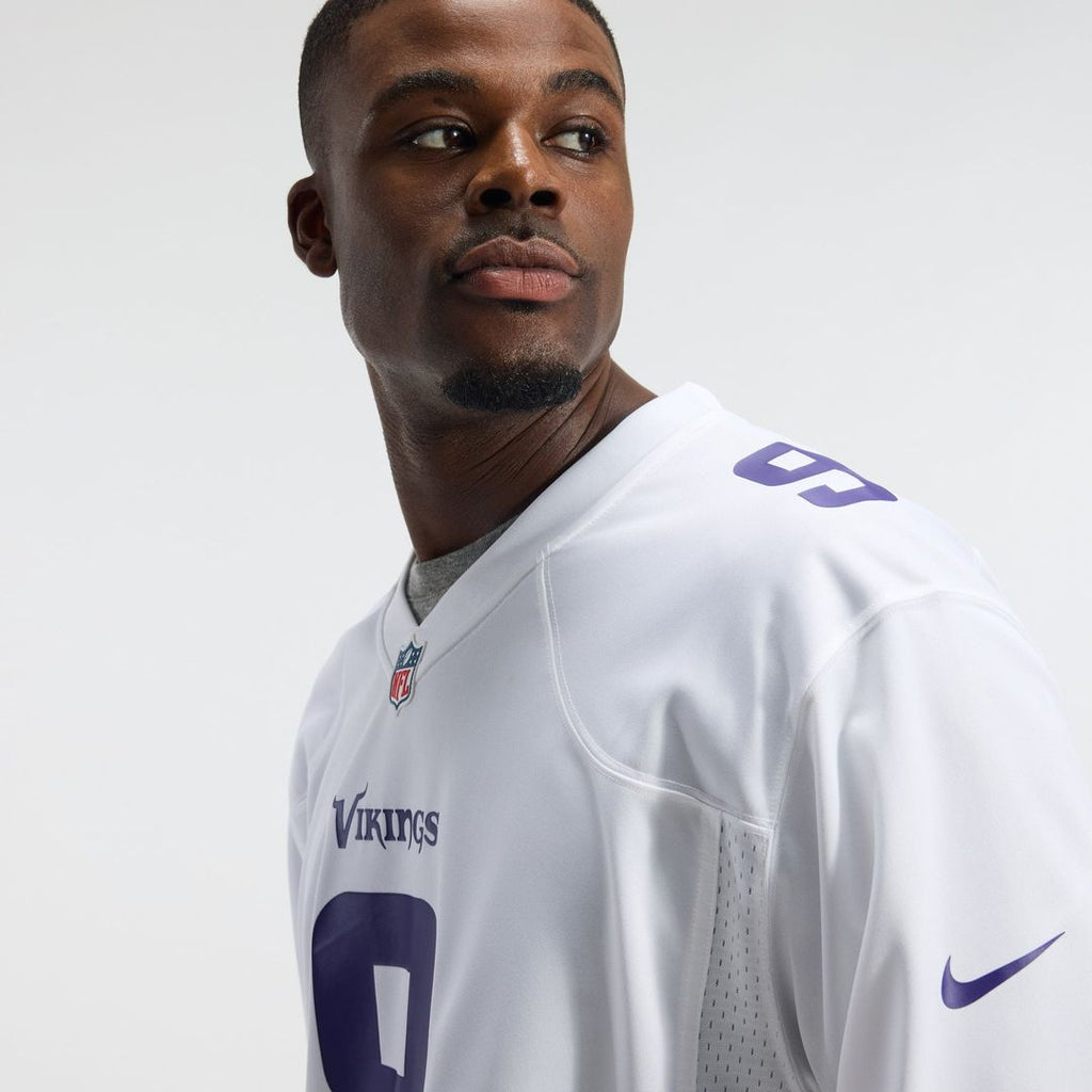 Minnesota Vikings J.J. McCarthy Nike White Game Jersey