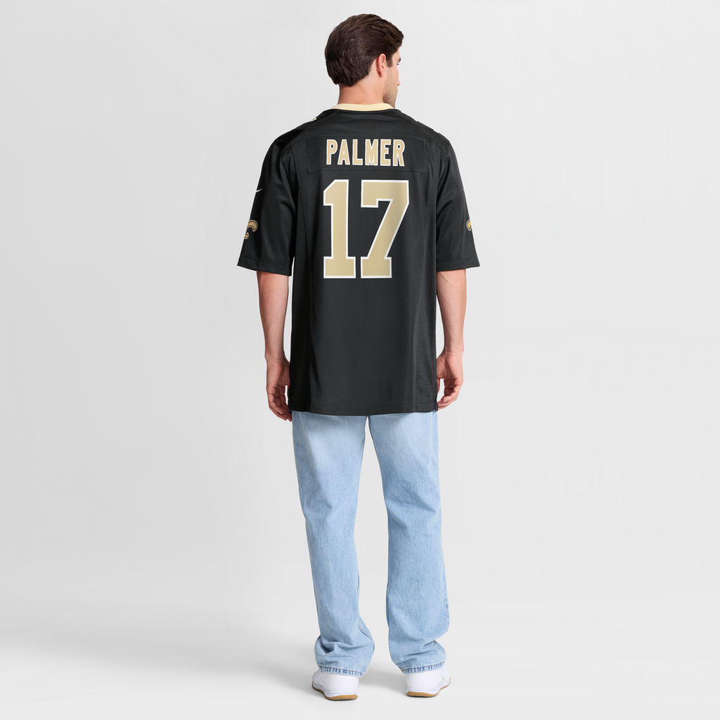 New Orleans Saints Trey Palmer Nike Black Game Jersey