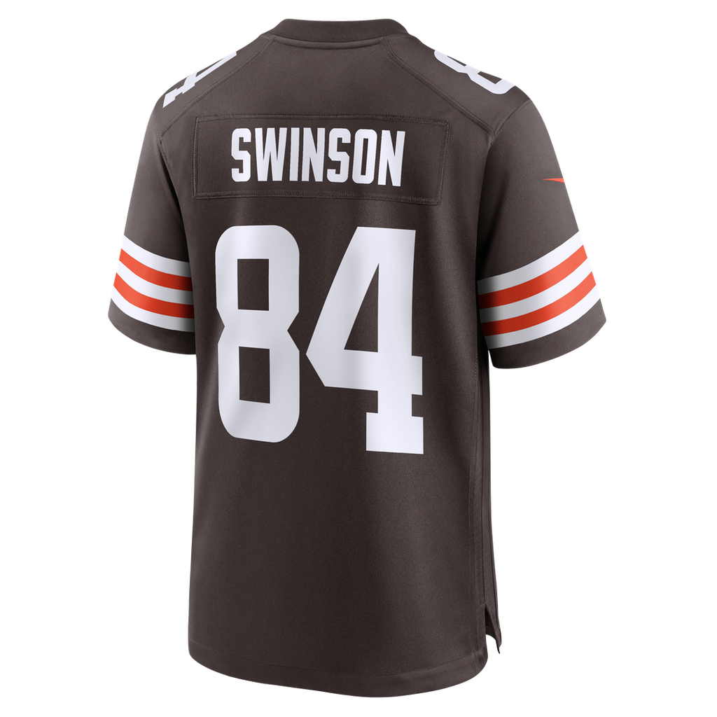 Cleveland Browns Messiah Swinson Nike Brown Game Jersey
