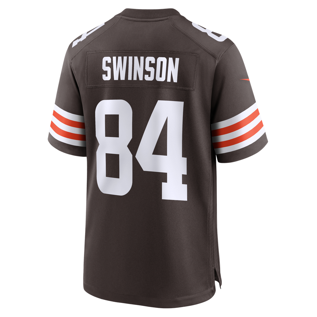 Cleveland Browns Messiah Swinson Nike Brown Game Jersey