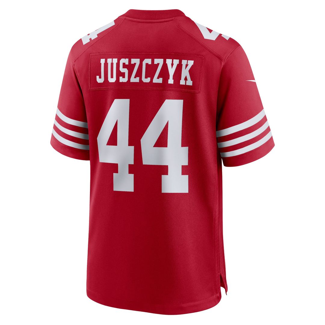 San Francisco 49ers Kyle Juszczyk Nike Scarlet Game Jersey