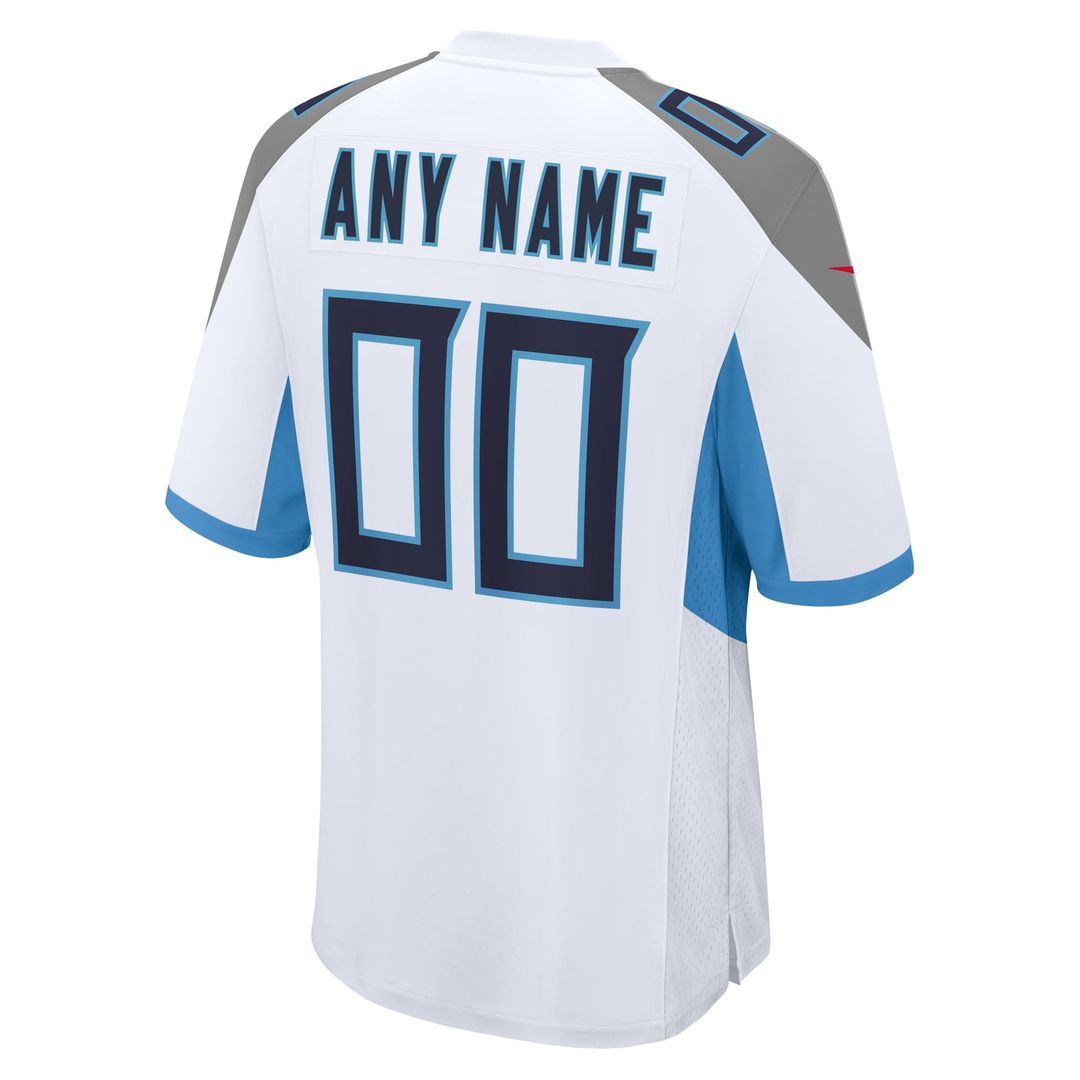 Tennessee Titans Nike White Custom Jersey