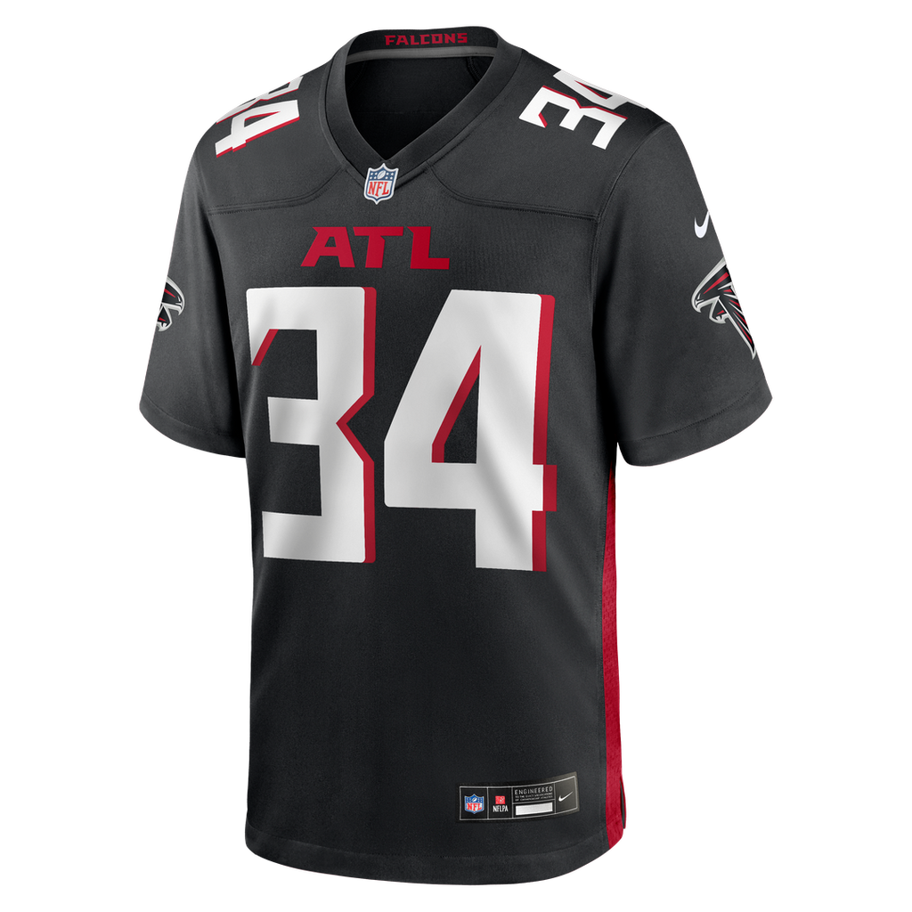 Atlanta Falcons Ray Buchanan Nike Black Retired Player Game Jersey