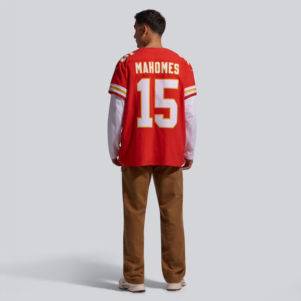 Kansas City Chiefs Patrick Mahomes Nike Red Team Vapor FUSE Elite Jersey