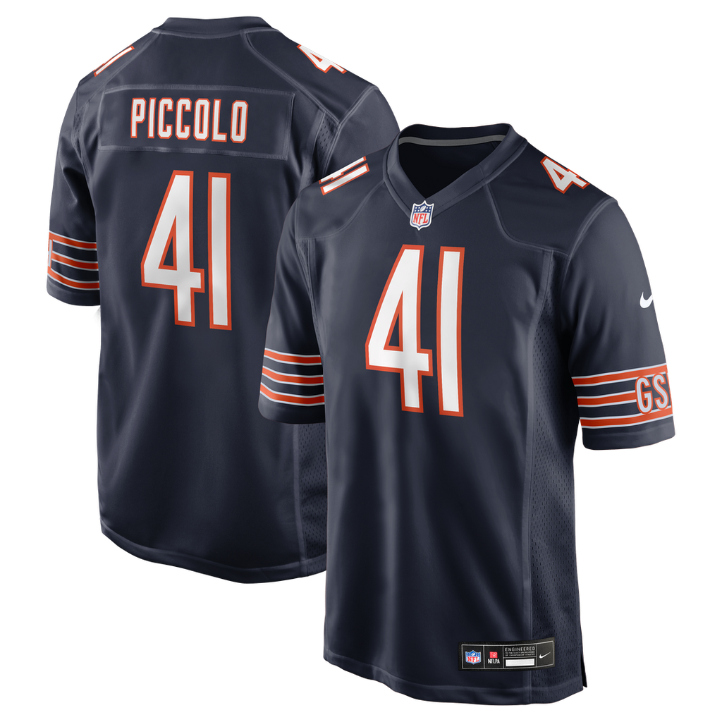 Chicago Bears Brian Piccolo Nike Navy Retired Player Game Jersey
